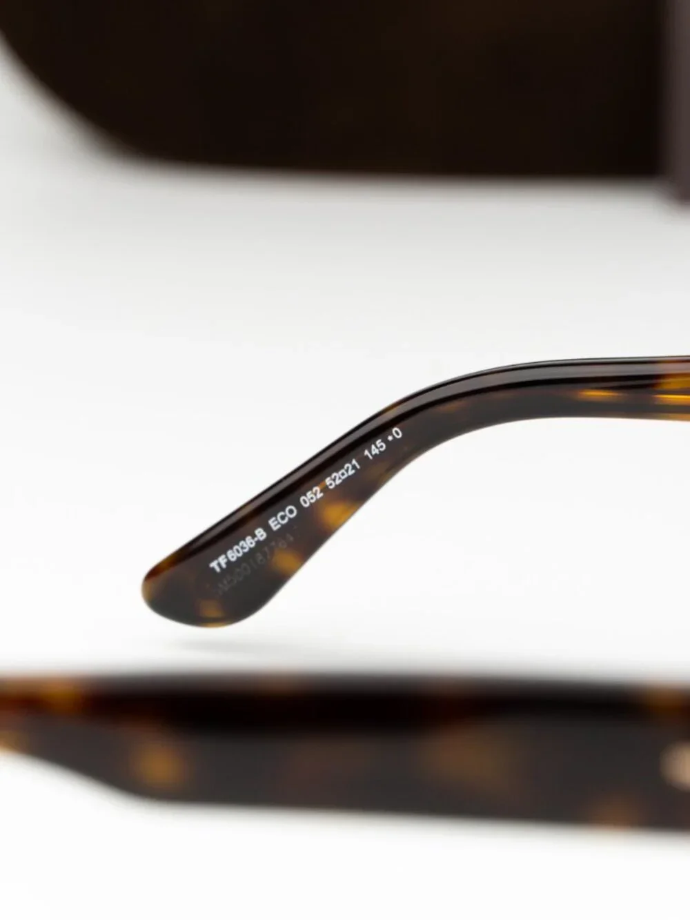 Tom Ford Women Eyeglasses Havana Square FT6036-B 052 NEW AUTHENTIC